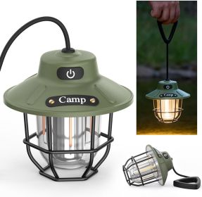 Camping Lights, Camping Lantern Rechargeable with 3 Brightness 4 Modes & SOS, 1200LM