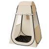 Pop up Sports Tent, 47x47 in Clear Bubble Tent for 1 Person, Waterproof Outdoor Pod with Floor Mat & Top Cover