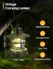 Camping Lantern Rechargeable Battery Powered  2 Pack , Camping Gear Must Haves, Camping Accessories