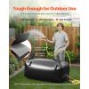 Water Storage Bladder, 87.2 Gal Collapsible Water Storage Bag, Wear-Resistant 1000D PVC Soft Waters Bag