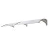 [Same Code: 52463595]HT-200 x 100 Household Application Door & Window Rain Cover Eaves Canopy Silver & Gray Bracket