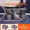 Cat Carrier with Wheels, Airline Approved Rolling Pet Carrier with Telescopic Handle and Shoulder Strap, Dog Carrier with Wheels for Pets under 22 lbs