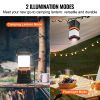 LED Camping Lantern, All-in-one, 1000LM, 360° Illumination, 4 Lighting Modes, Battery Powered Light, Outdoor Robust Flashlight, Built to Last Light