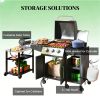 Burner, gas grill, outdoor barbecue grill