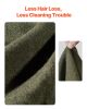 Wool Camping Blanket, Large Warm Stadium Blanket, Waterproof & Windproof, Flame Retardant, Great for Outdoors, Picnics, Hiking, Sports Events, Travel
