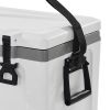 Portable Cooler, 26 QT Hard Cooler with Ice Retention, Heavy-Duty Handles and Strap, Lightweight Rigid Material Insulated Portable Cooler