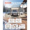 Pop up Bubble Tent, 15 x 13.8 ft Waterproof & UV-Resistant, Clear Camping Tent Shelter, Outdoor Garden Dome Igloo Tents with Windows