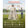 Pop up Sports Tent, 47x47 in Clear Bubble Tent for 1 Person, Waterproof Outdoor Pod with Floor Mat & Top Cover