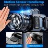 LED Stirnlampe Super Hell 60000LM USB Wiederaufladbar Bewegungssensor Kopflampe