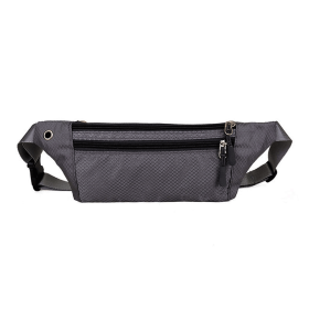 Waterproof Fanny Pack for Running and Travel (Option: Gray)