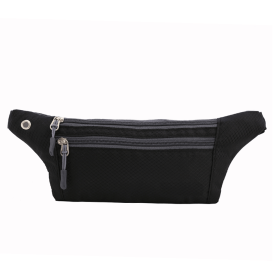 Waterproof Fanny Pack for Running and Travel (Option: Black)