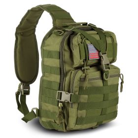 EDC Range Bag - Pistol Sling Bag Backpack (14 Liter) (Option: Army Green)